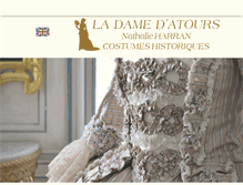 Tablet Screenshot of ladamedatours.com