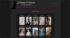 Desktop Screenshot of belleepoque.ladamedatours.com